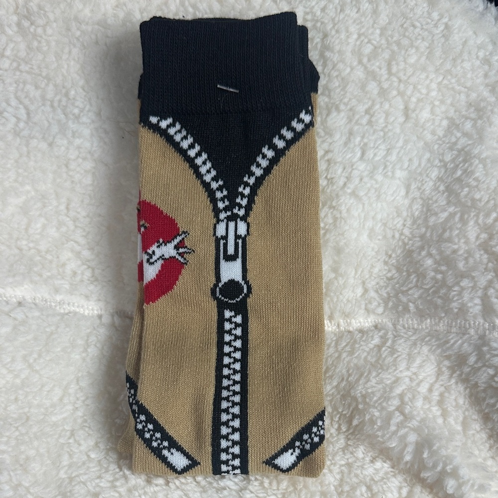 Ghostbusters VENKMAN SUIT Novelty Crew‎ Socks Adult Shoe Size 6-12
